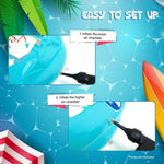 Load image into Gallery viewer, Sun Club Sea Animal 2 Ring Paddling Pool Kids 76cm