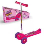 Ozbozz Trail Twist 3 Wheel Scooter Pink Kids