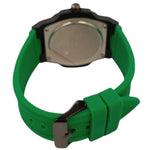 Load image into Gallery viewer, Clasico Unisex Arabic Square Dial Green Rubber Watch