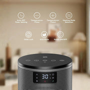 PALINTH Ceramic Space Heater 1500W 4 Modes Timer