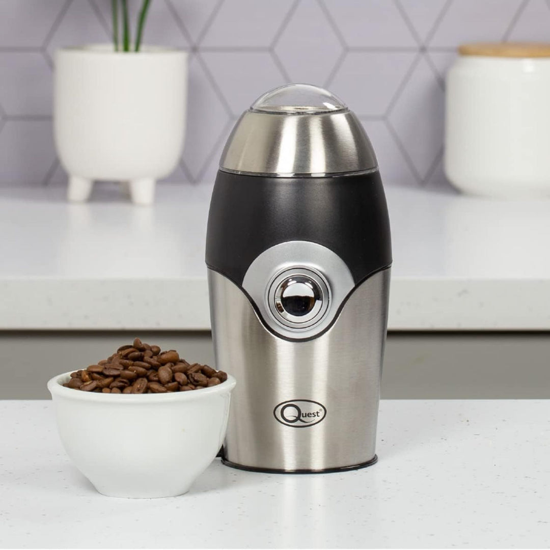 Quest Compact Coffee Grinder Stainless Steel