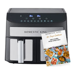 Load image into Gallery viewer, Domestic King 7L Dual Basket Digital Air Fryer 2400W