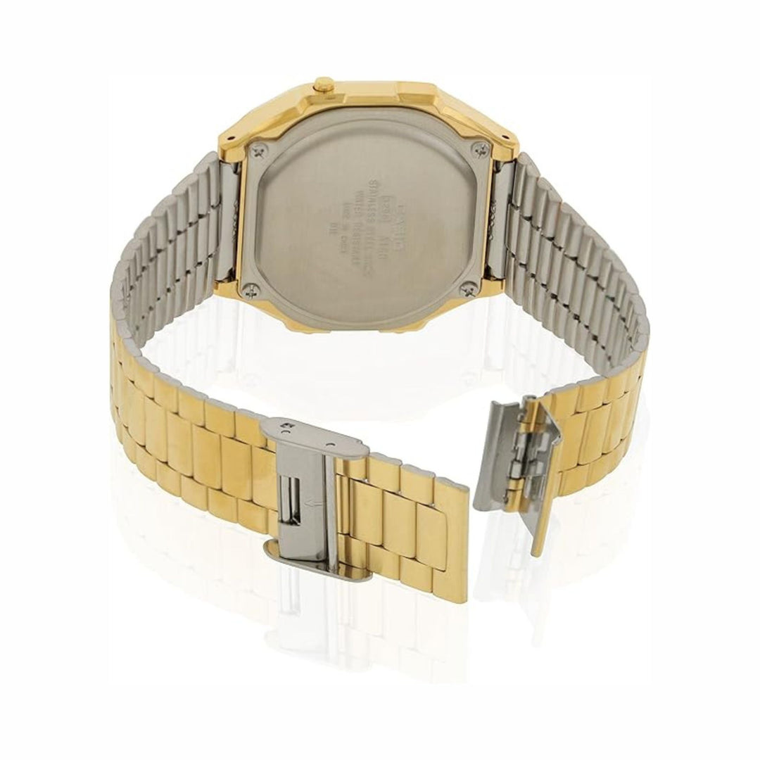 Casio Classic Gold Digital Watch Retro Stainless Steel