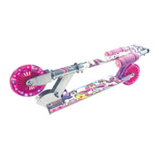 Ozbozz Unicorn Scooter Light Up Wheels Pink Purple