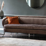 Gallery Interiors Tesoro Sofa Taupe R61 RRP £1875