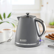Daewoo Stirling 1.7L Pyramid Kettle 3000W Grey