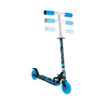 Load image into Gallery viewer, Ozbozz Nebulus Chrome Scooter Blue Black Foldable