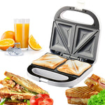 Load image into Gallery viewer, Domestic King 2 Slice Sandwich Maker 750W White