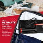 Load image into Gallery viewer, Tower Ministeam Digital Garment Steamer 1400W Red