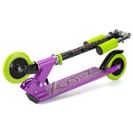Load image into Gallery viewer, Xootz Kids Folding Kick Scooter Adjustable Purple