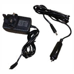 Load image into Gallery viewer, Redwood 240V 12V Electric Air Pump 3 Nozzles Black