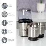 Load image into Gallery viewer, Quest Compact Electric Grinder 200W 80g