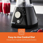 Load image into Gallery viewer, Geepas 2-in-1 Blender Smoothie Maker 550W Black
