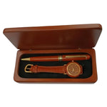 Load image into Gallery viewer, Imperial Ladies Leather Watch Wood Gift Set
