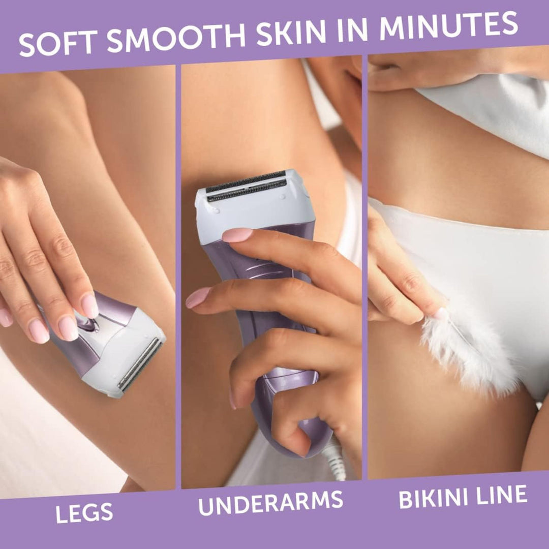 Bauer Soft & Smooth Ladies Foil Shaver Bikini Trimmer