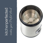 Load image into Gallery viewer, Lloytron 150W Coffee &amp; Spice Grinder Steel