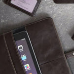 Load image into Gallery viewer, Jacob Jones Grey Tech Pocket Tablet Case