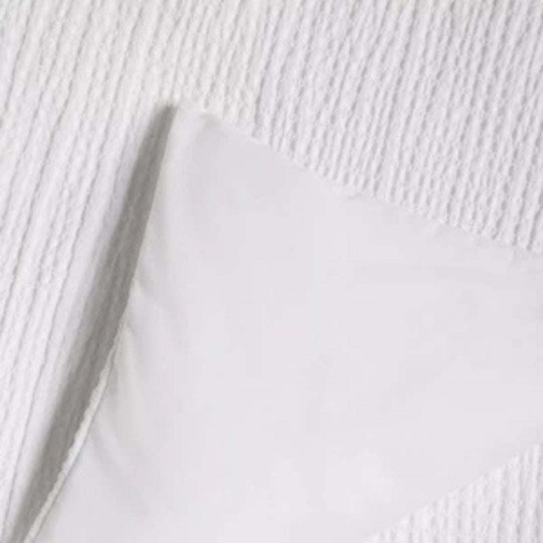 John Lewis Seersucker Spot Cotton Duvet Cover Set
