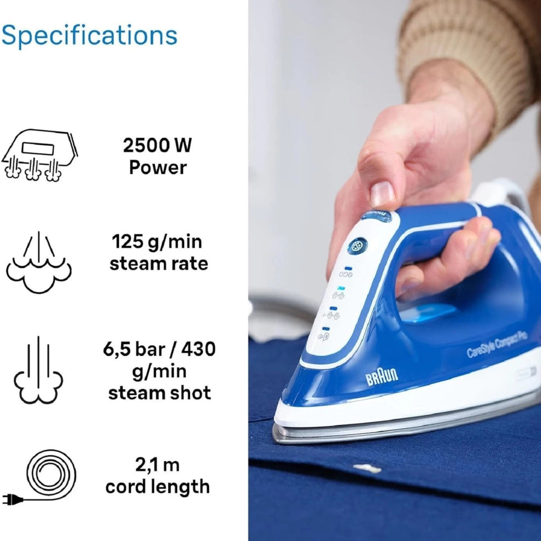 Braun CareStyle Compact Pro Steam Generator Iron 2400W