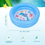 Load image into Gallery viewer, Sun Club Sea Animal 2 Ring Paddling Pool Kids 76cm