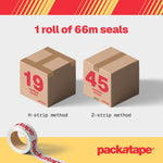 Load image into Gallery viewer, Brown Parcel Tape 6 Pack Strong Packing Tape