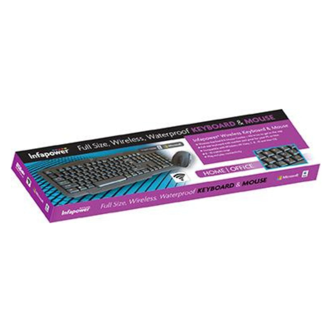 Infapower Wireless Keyboard Mouse Combo X206