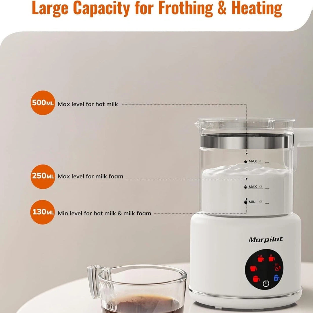 Morpilot 6 in 1 Electric Milk Frother 500ml