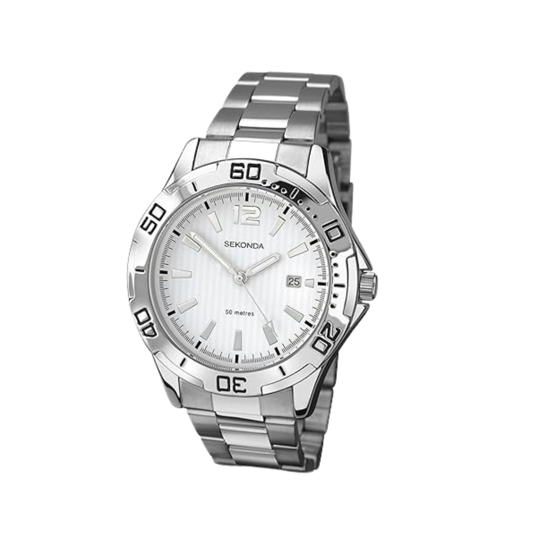Sekonda Men's Fashion Stainless Steel Bracelet watch