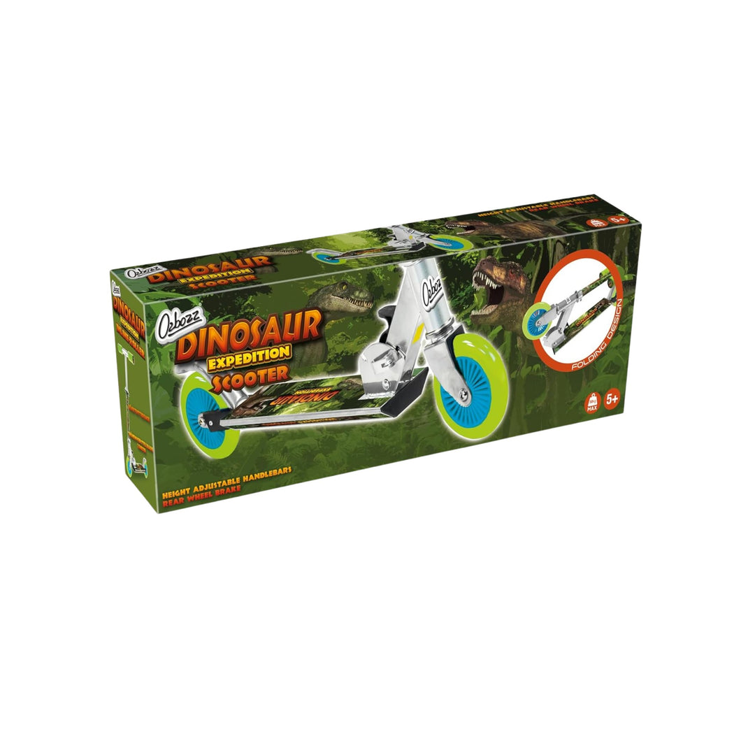 Ozbozz Dinosaur 2 Wheel Scooter Foldable Kids