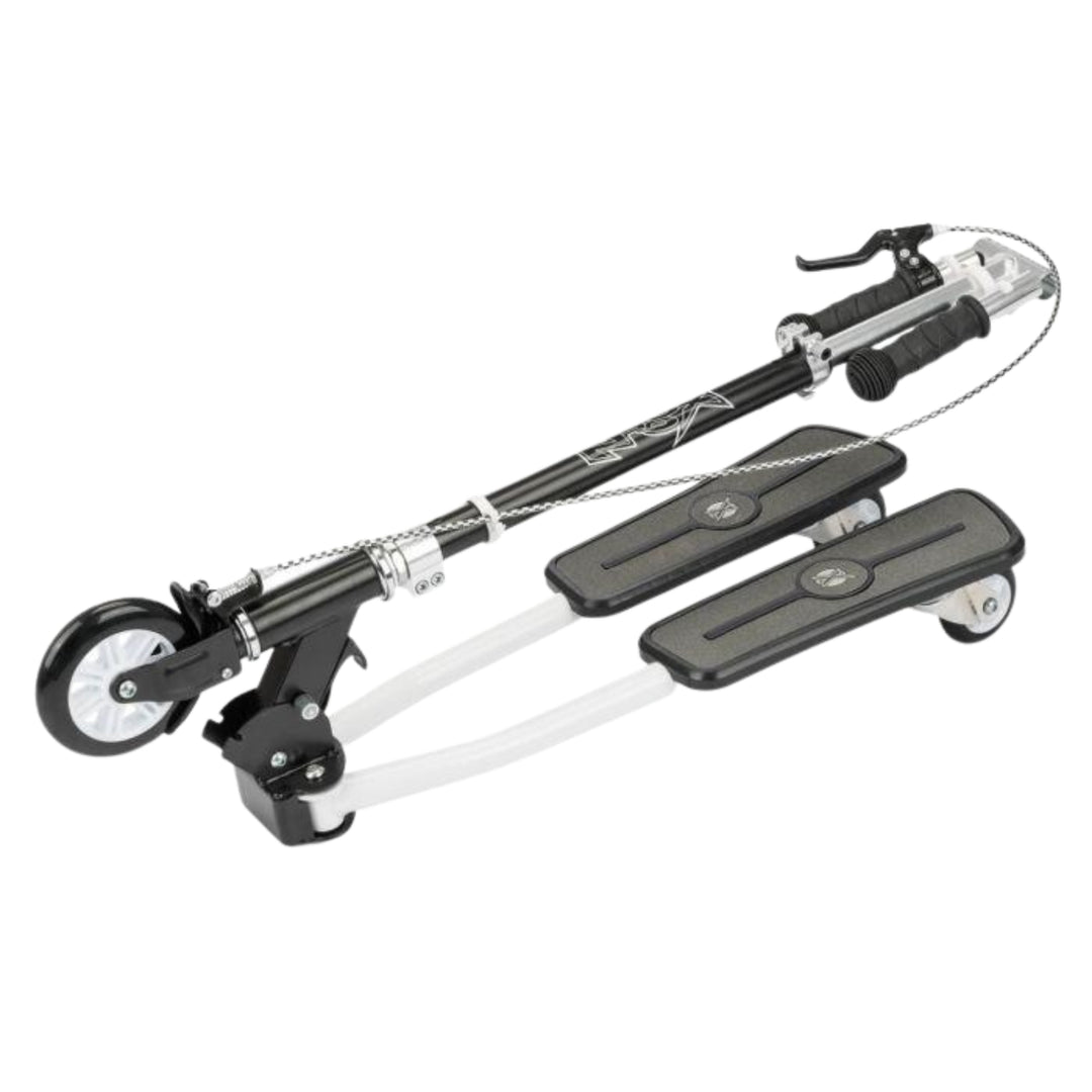 Xootz Pulse Scissor Scooter Kids Adjustable White