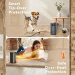 Load image into Gallery viewer, PALINTH Ceramic Space Heater 1500W 4 Modes Timer