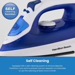 Load image into Gallery viewer, Hamilton Beach SteamMax 2200W Ceramic Steam Iron Blue