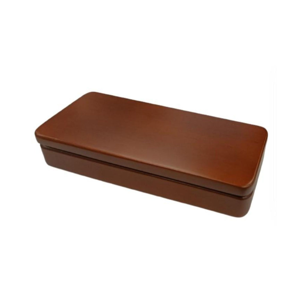 Imperial Ladies Leather Watch Wood Gift Set