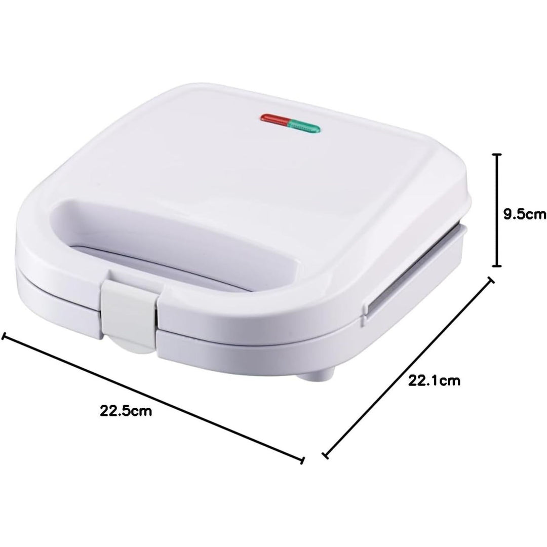 Domestic King 2 Slice Sandwich Maker 750W White