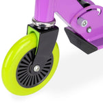 Load image into Gallery viewer, Xootz Kids Folding Kick Scooter Adjustable Purple
