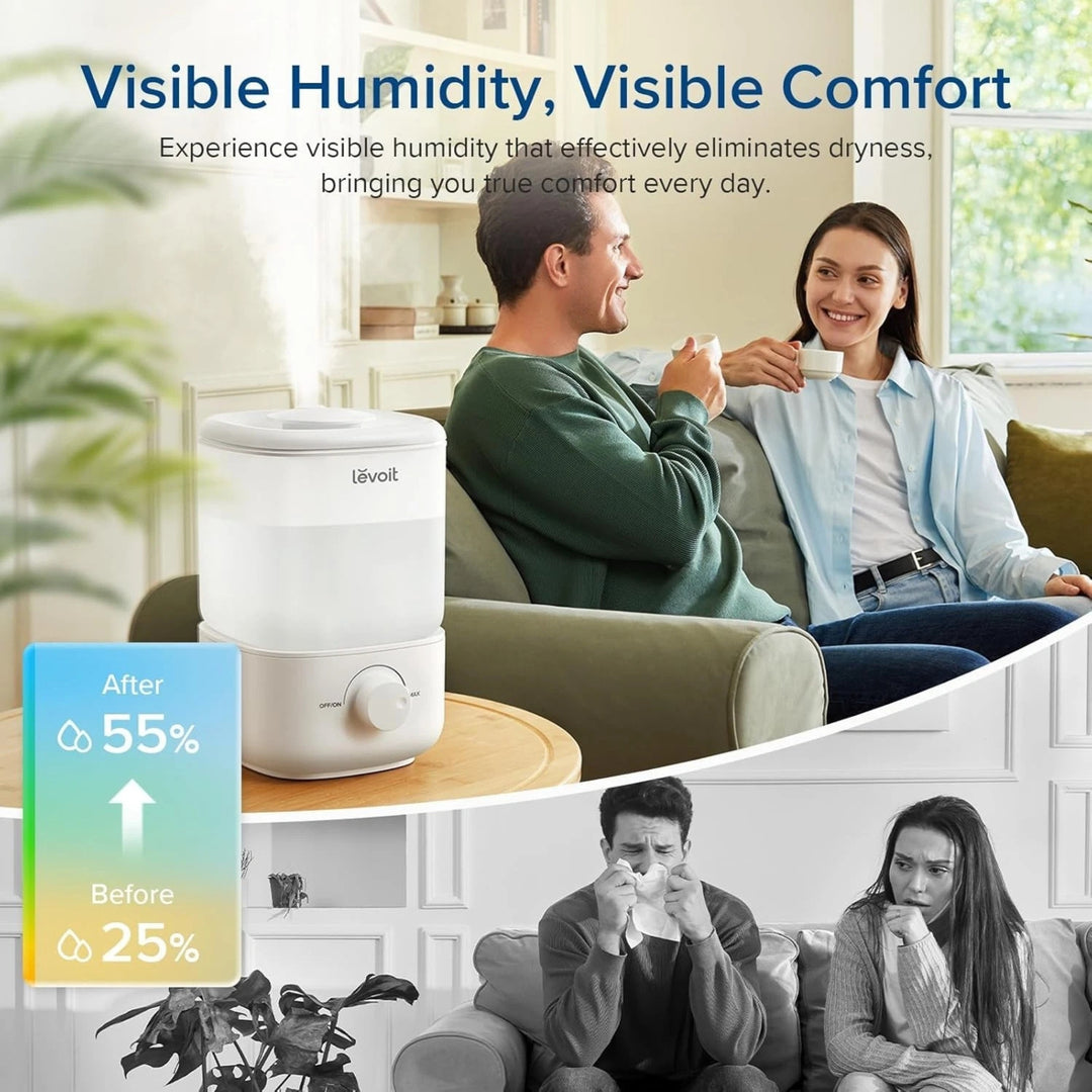 Levoit Classic 160 Cool Mist Humidifier 2.5L White