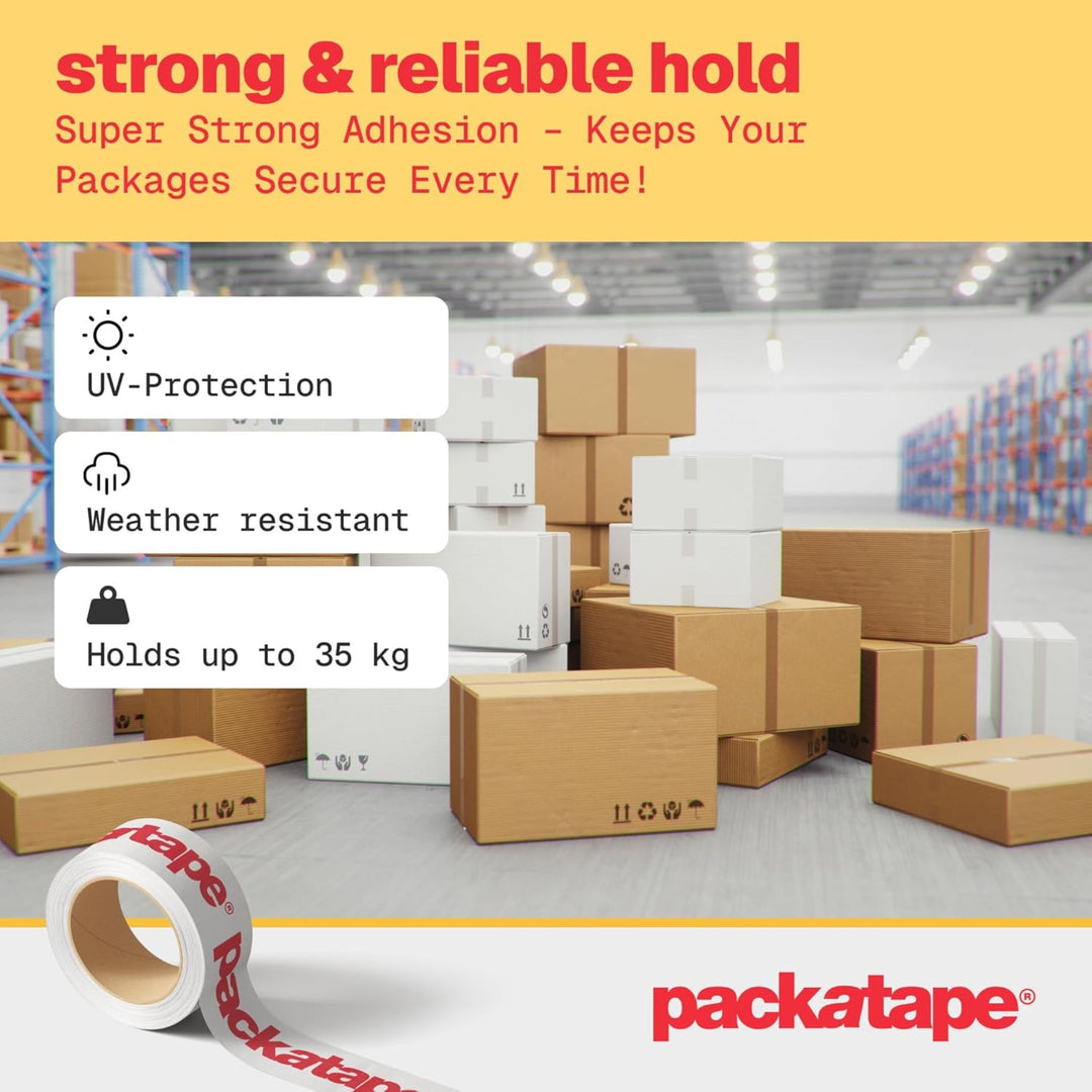 Brown Parcel Tape 6 Pack Strong Packing Tape