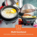 Load image into Gallery viewer, Geepas 3 in 1 Egg Boiler 7 Egg Cooker Poacher