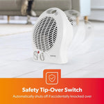 Load image into Gallery viewer, Geepas Portable Fan Heater 2000W 2 Heat Settings