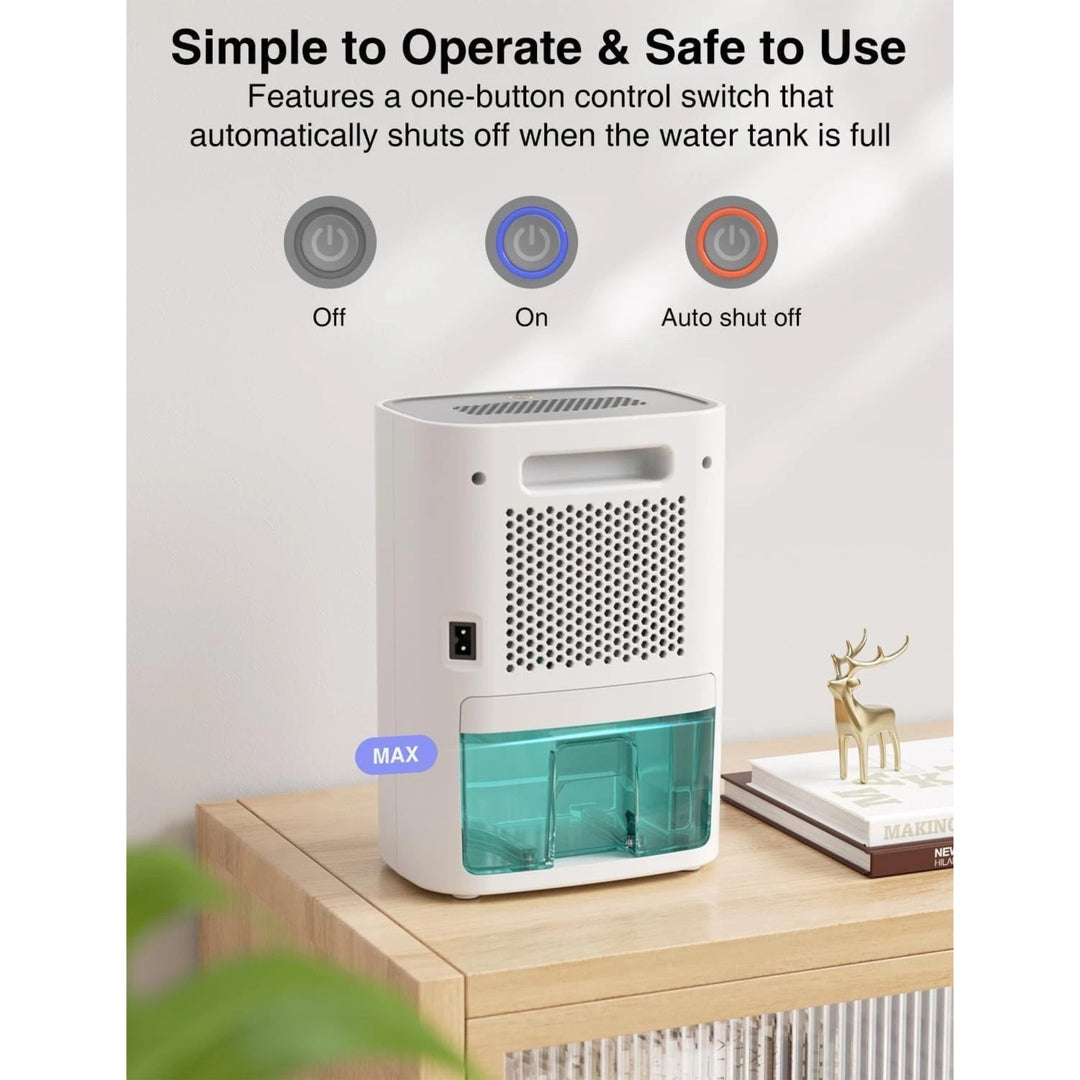 CLEVAST Mini Dehumidifier 850ml Ultra Quiet