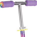 Load image into Gallery viewer, Ozbozz Tie Dye Scooter Flashing Wheels Rainbow Age 5+