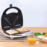 Load image into Gallery viewer, Domestic King 2 Slice Sandwich Maker 750W White