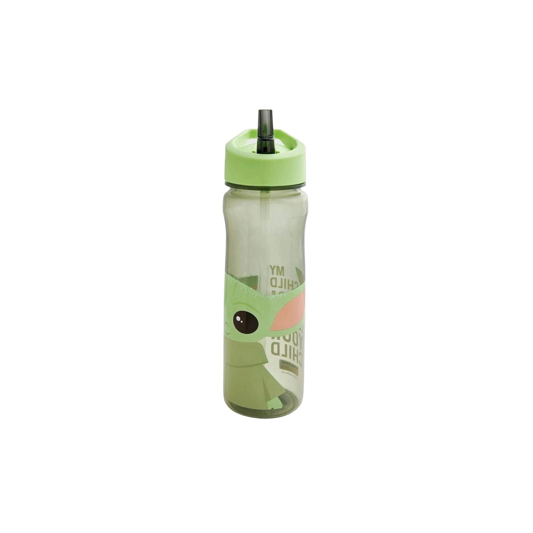 Grogu Baby Yoda Water Bottle 600ml Flip Lid Kids