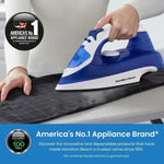 Load image into Gallery viewer, Hamilton Beach SteamMax 2200W Ceramic Steam Iron Blue