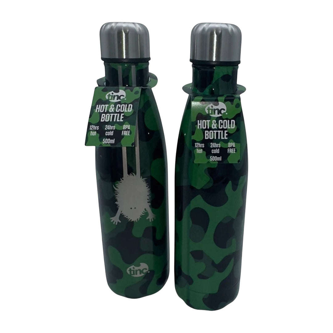Tinc Insulated Water Bottle 500ml Hot Cold Green