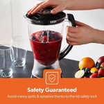 Load image into Gallery viewer, Geepas 2-in-1 Blender Smoothie Maker 550W Black
