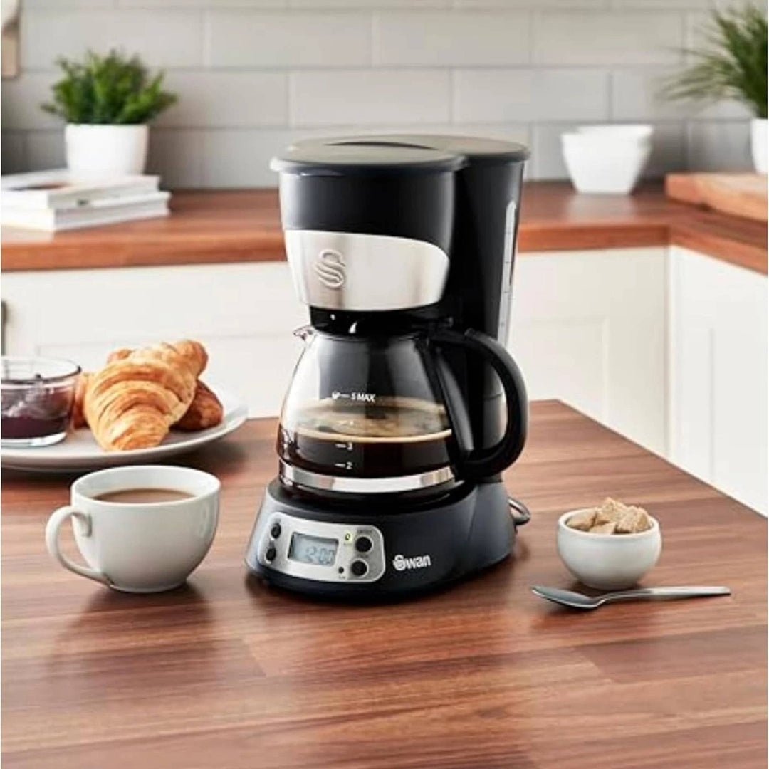 Swan Programmable Coffee Maker 750ml LCD Timer
