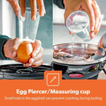 Load image into Gallery viewer, Geepas 3 in 1 Egg Boiler 7 Egg Cooker Poacher