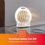 Load image into Gallery viewer, Geepas Portable Fan Heater 2000W 2 Heat Settings