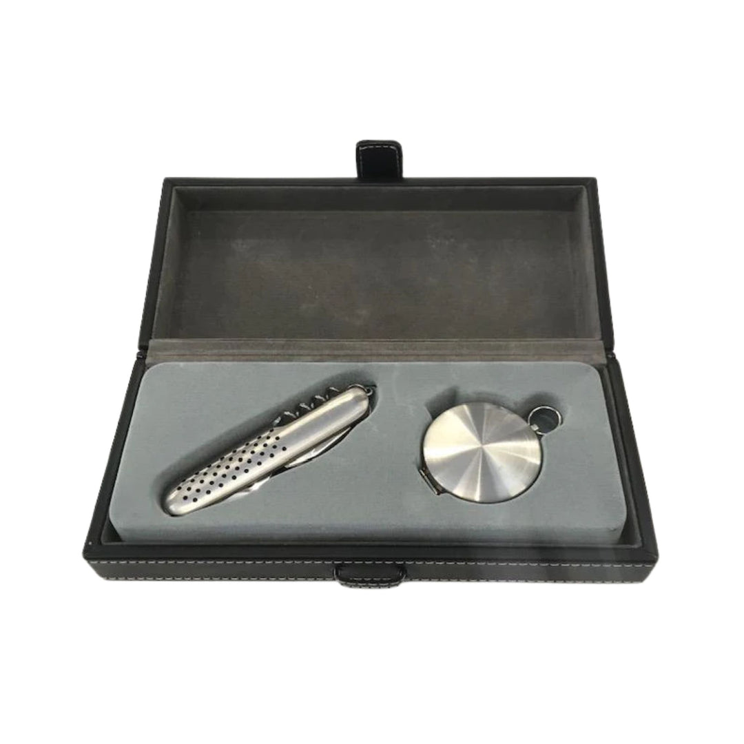 Compass & Pen Knife Gift Set in Box